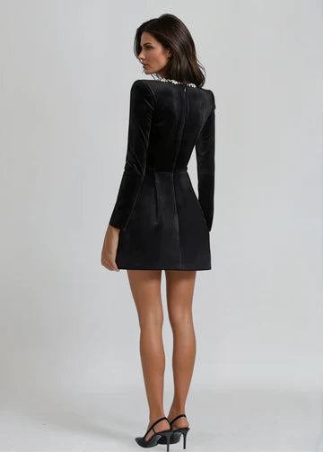 Elodie Velvet Dress